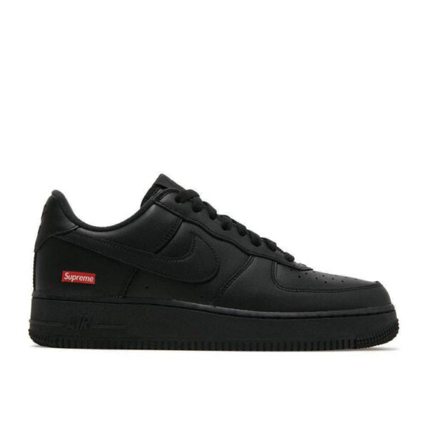 Nike Supreme x Air Force 1 Low 'Box Logo – Black' Everlasting Sneaker