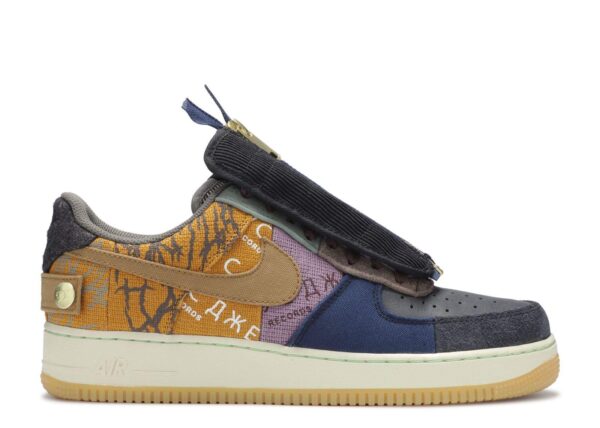 Nike Travis Scott x Air Force 1 Low 'Cactus Jack' Everlasting Sneaker