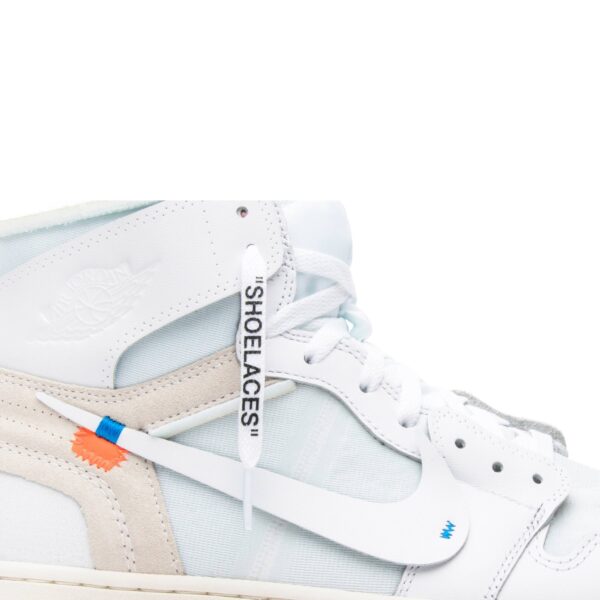 Off-White x Air Jordan 1 Retro High OG 'White' 2018 AQ0818-100 - Image 2