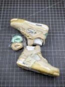 Off-White x Air Jordan 4 SP Sail/Muslin-White-Black