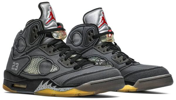 Off-White x Air Jordan 5 Retro SP ‘Muslin’ CT8480-001 - Image 3