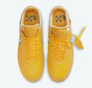 Off-White x Nike Air Force 1 Low University Gold Metallic Silver DD1876-700 Men's Size 7 - 12 US, Women's Size 5.5 - 8.5 US