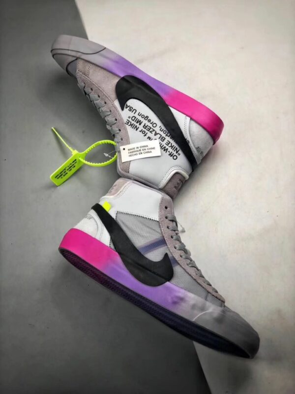 Off-white X Nike Blazer Mid Aa3832-002 Men’s Size 6.5 – 11 Us - Image 2
