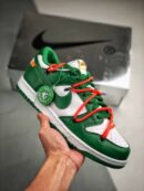 Off-white X Nike Dunk Low Pine Green Ct0856-100 Men Size 7  u2013 12 Us