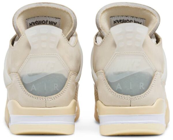 Off-White x Wmns Air Jordan 4 SP ‘Sail’ CV9388-100 - Image 4