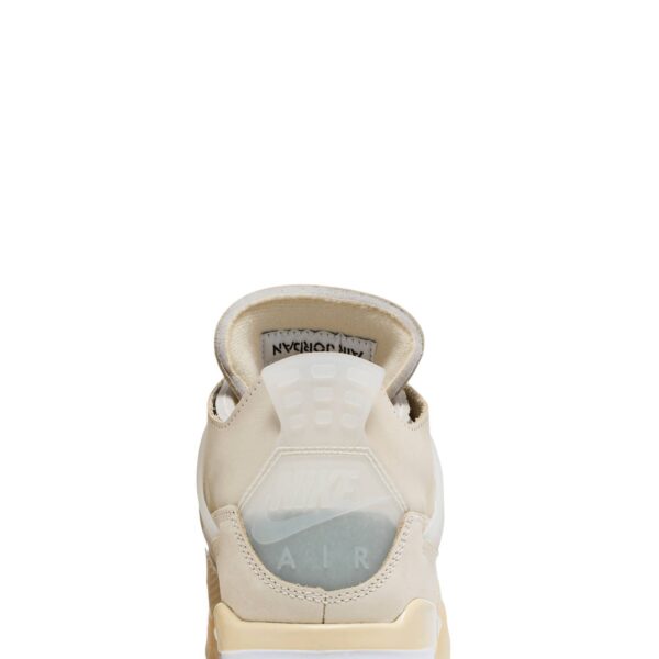 Off-White x Wmns Air Jordan 4 SP 'Sail' CV9388-100 - Image 7