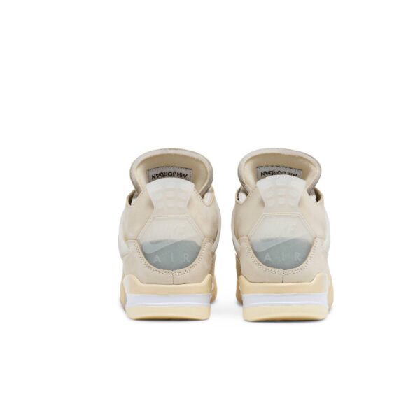 Off-White x Wmns Air Jordan 4 SP 'Sail' CV9388-100 - Image 6