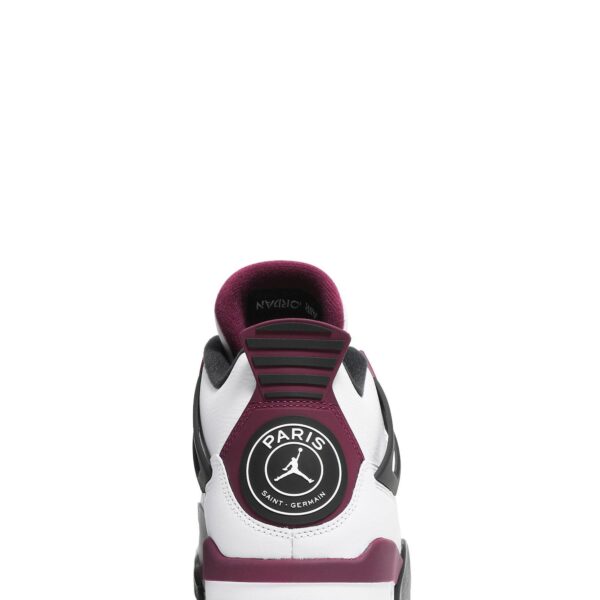 Paris Saint-Germain x Air Jordan 4 Retro GS 'Bordeaux' CZ6509-100 - Image 7