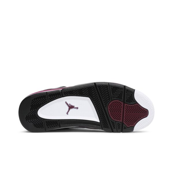Paris Saint-Germain x Air Jordan 4 Retro GS 'Bordeaux' CZ6509-100 - Image 4