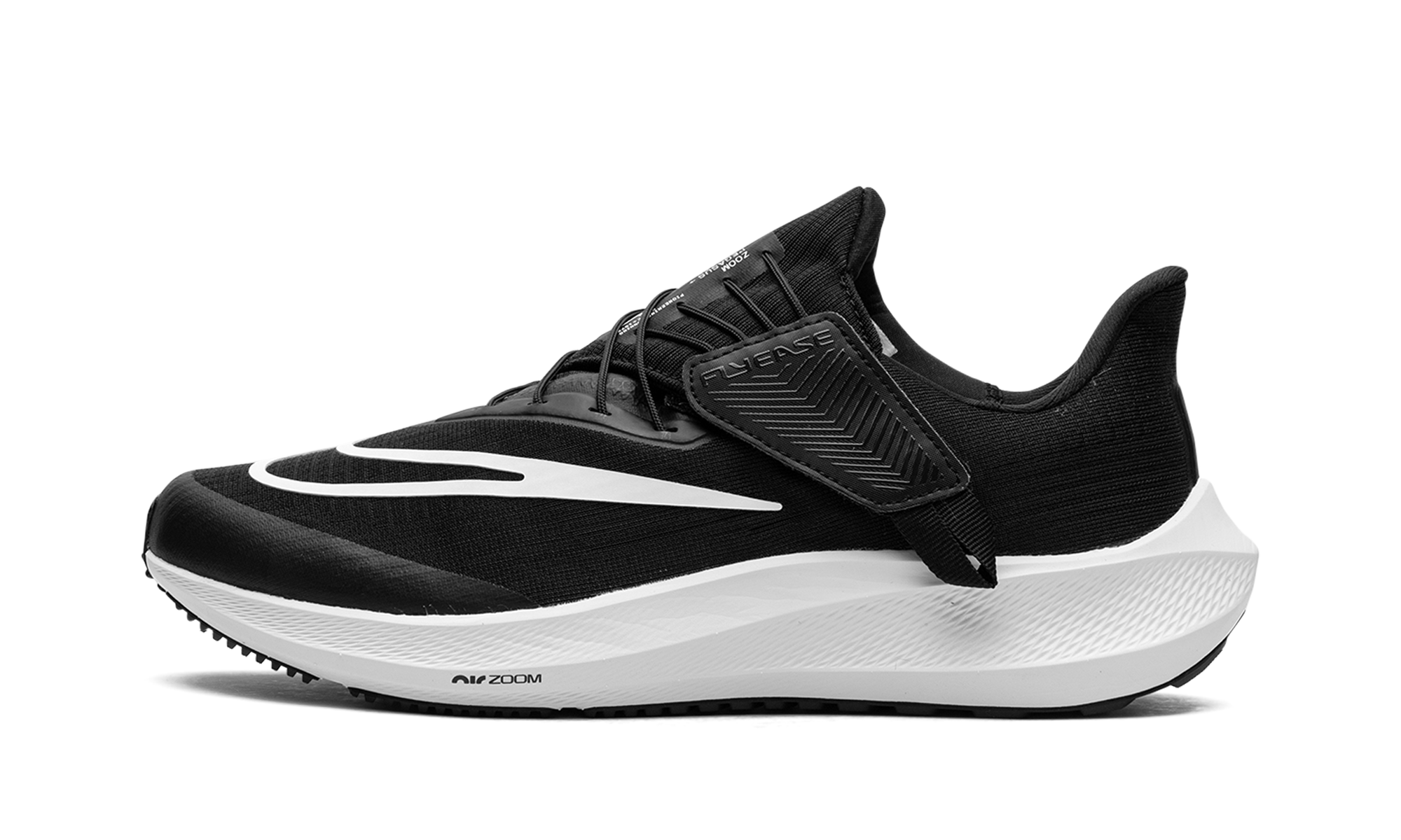 PEGASUS FLYEASE MNS WMNS "Black/Dark Smoke Grey/White"