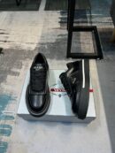 Prada Downtown Triangle Logo Black Sneaker