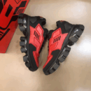 Prada shoe red and black