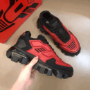 Prada shoe red and black