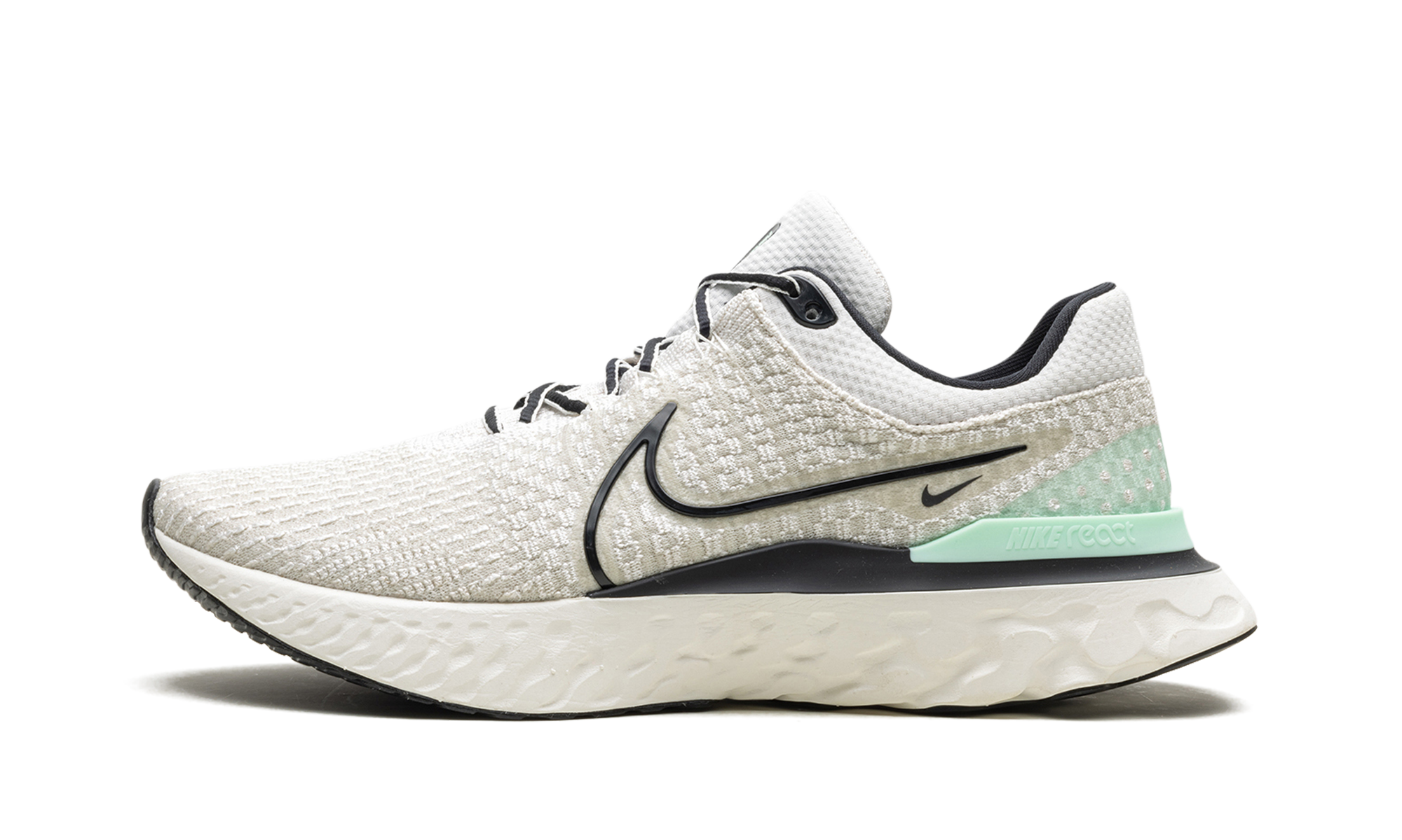 React Infinity Run Flyknit 3 "Phantom Black Mint"