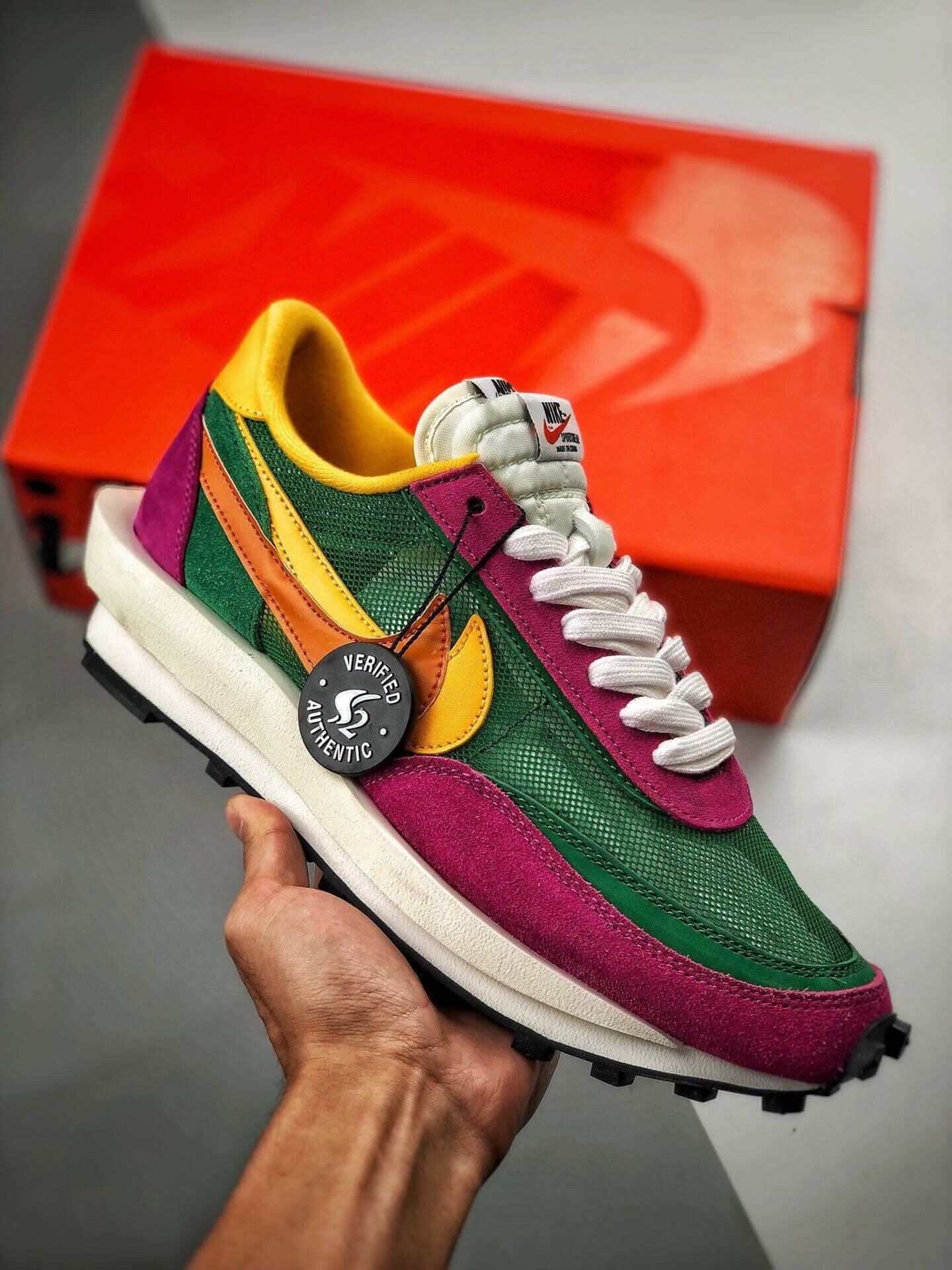 Sacai X Nike Lvd Waffle Daybreak Bv0073-301 Men u2019s Size 6.5  u2013 11 Us