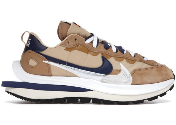 Sacai x VaporWaffle Tan Navy - Image 2