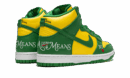 SB Dunk High "Supreme - By Any Means - Green/Yellow"