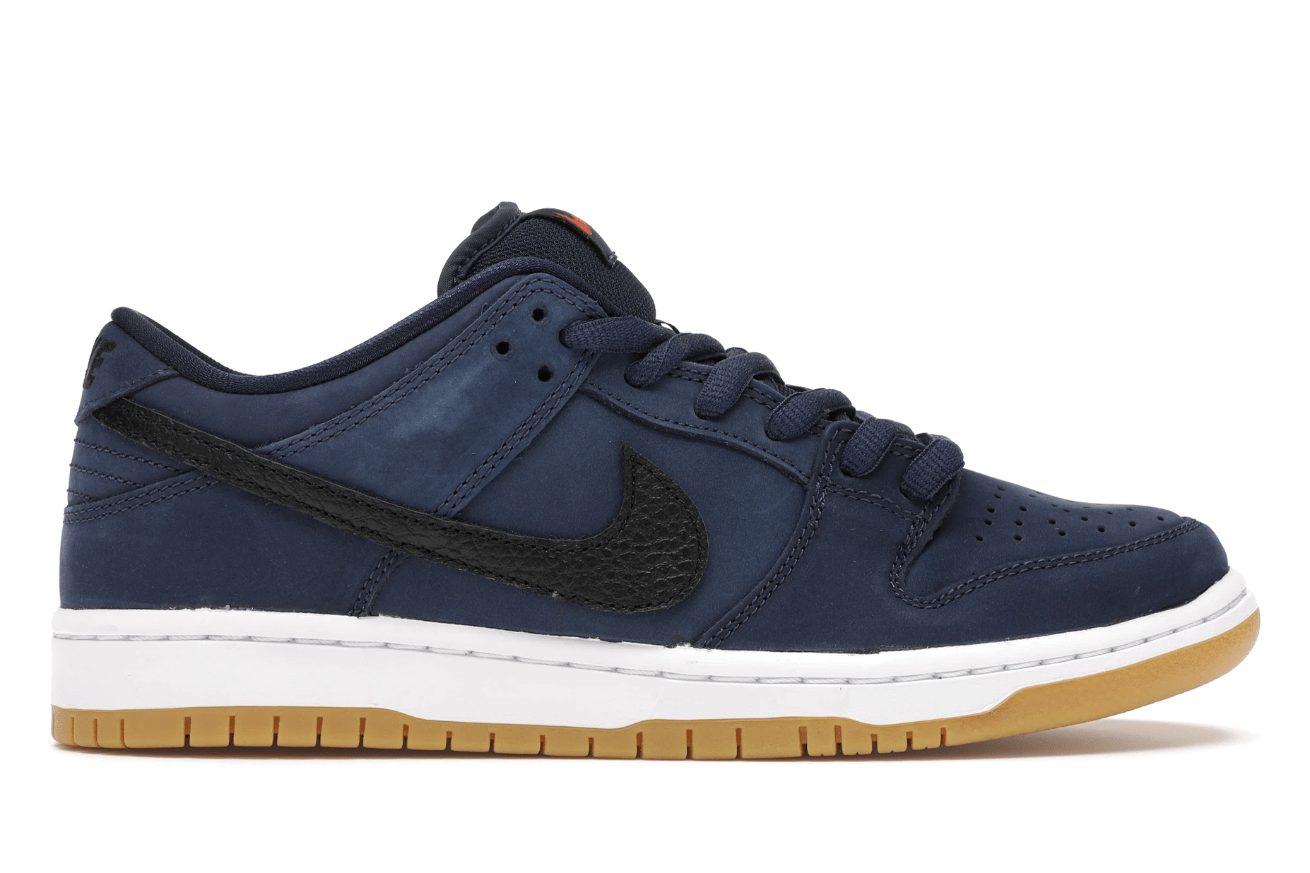 SB Dunk Low Navy Black Gum Shoes