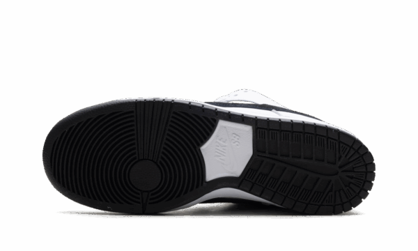 SB Dunk Low "White Black" - Image 5