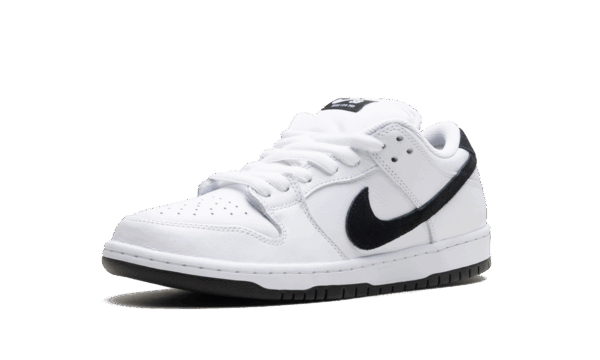SB Dunk Low "White Black" - Image 4