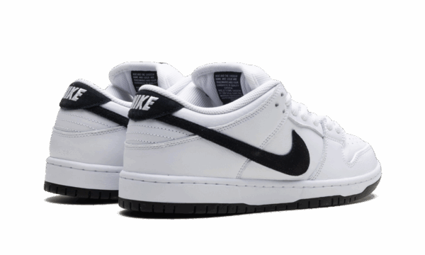 SB Dunk Low "White Black" - Image 3