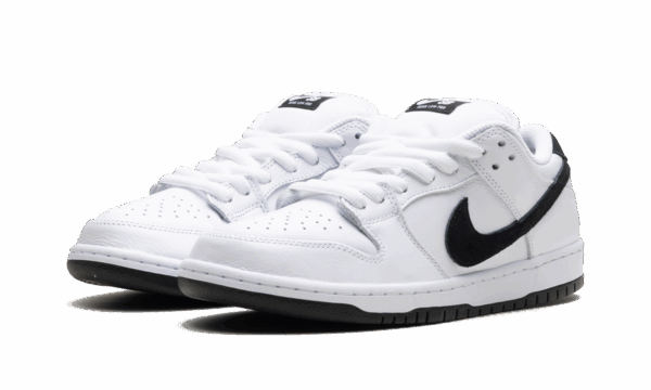 SB Dunk Low "White Black" - Image 2