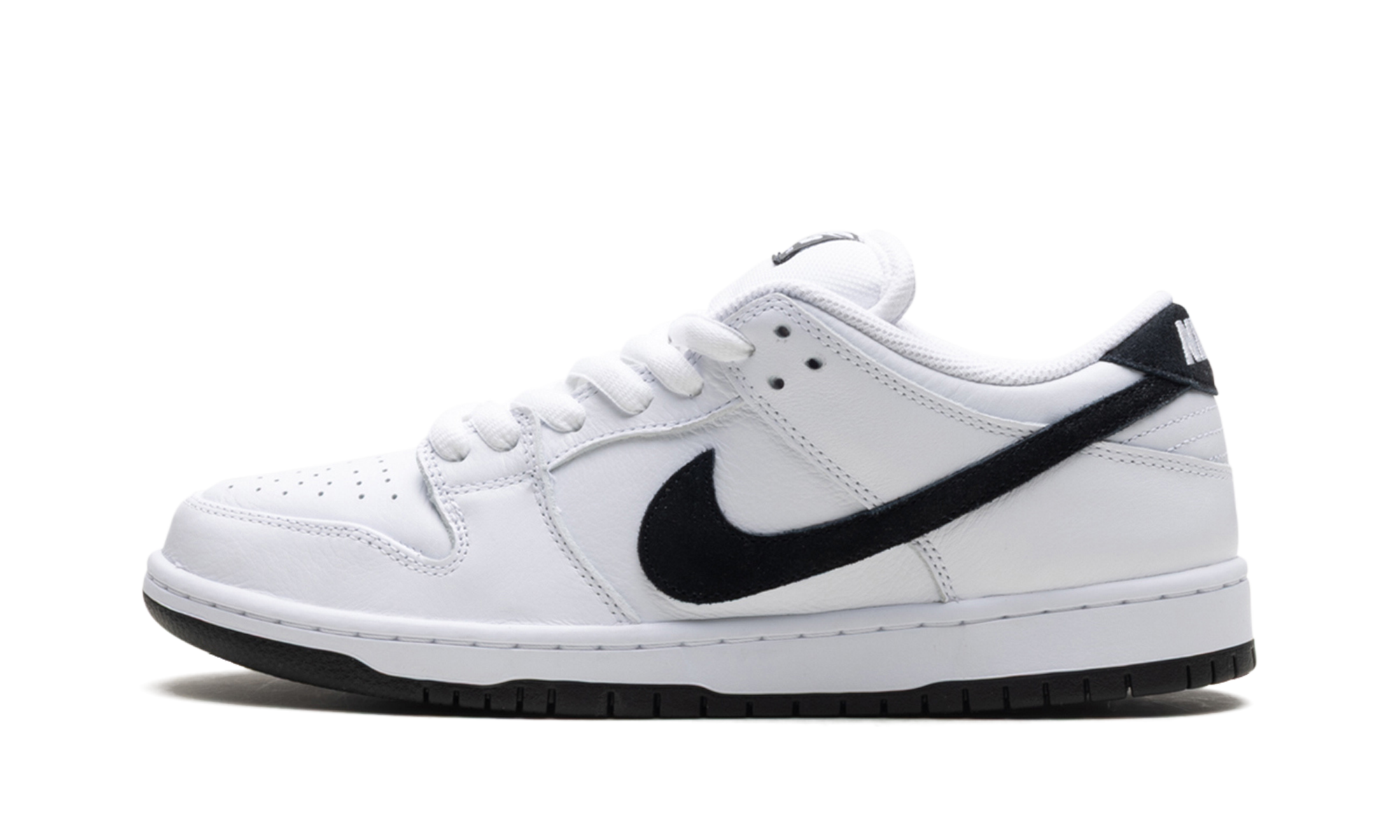 SB Dunk Low "White Black"