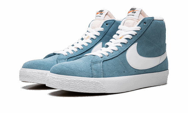 SB Zoom Blazer Mid "Cerulean Blue" - Image 2