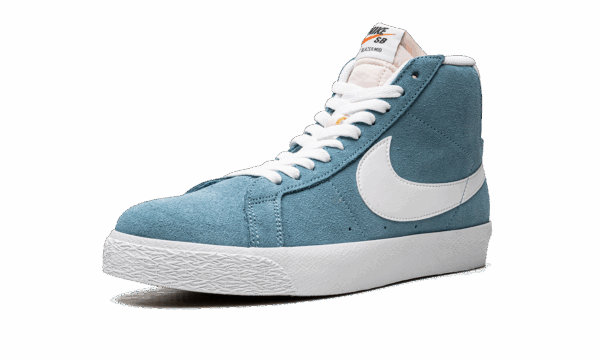 SB Zoom Blazer Mid "Cerulean Blue" - Image 4