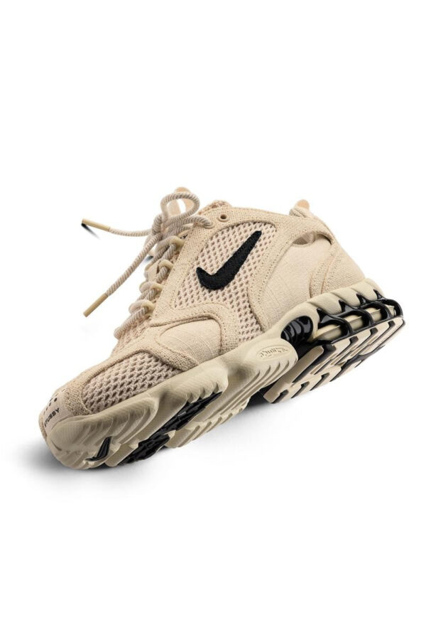 Stussy x Nike Air Zoom Spiridon Cage 2 Fossil - Image 2