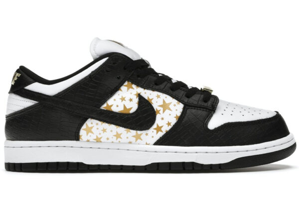 Supreme x Nike SB Dunk Low Stars Black - Image 2