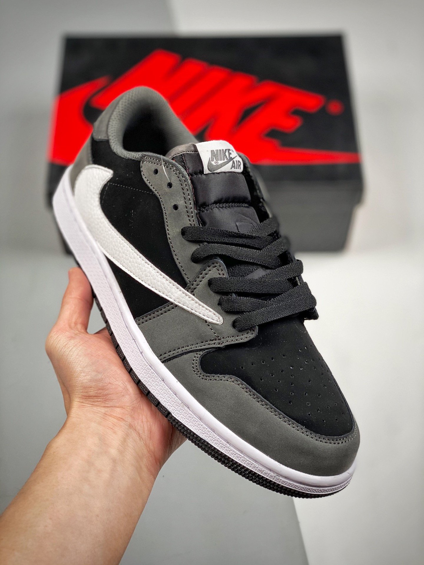 Travis Scott x Air Jordan 1 Low OG Black DM7866-001