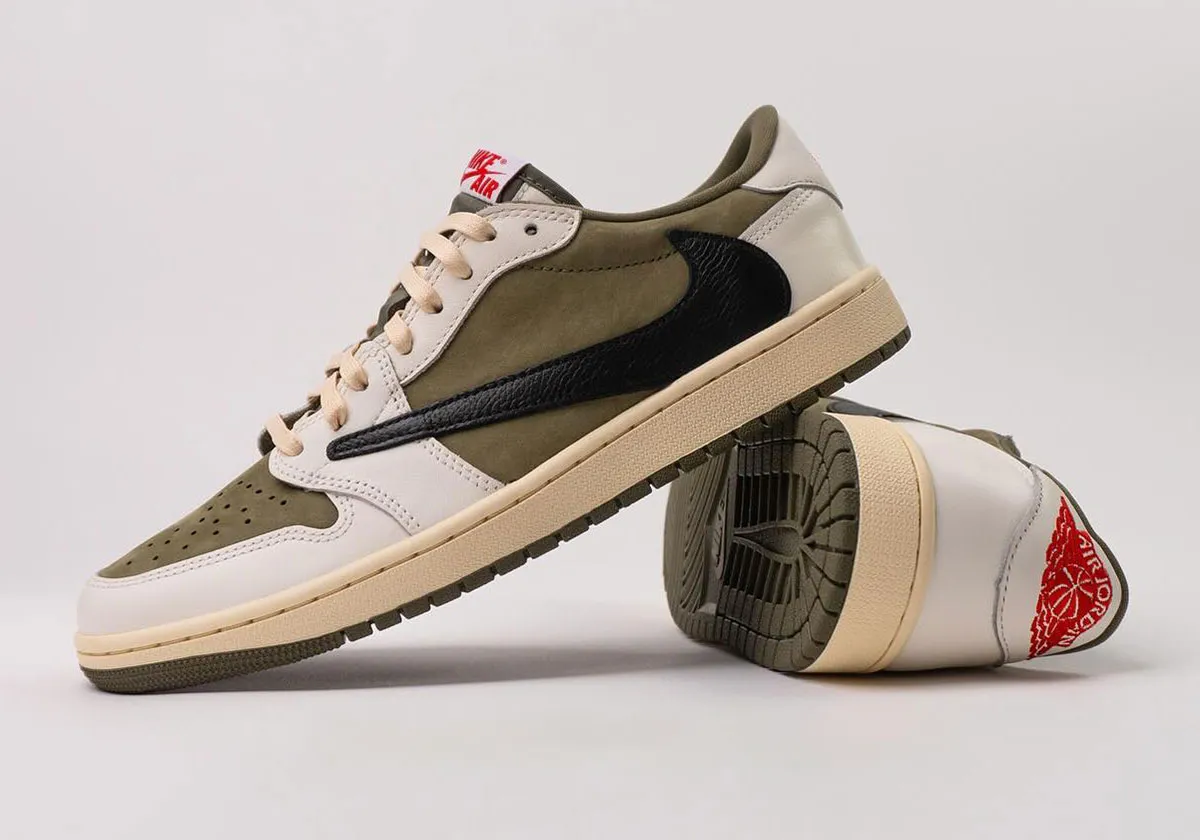 Travis Scott x Air Jordan 1 Low OG SP "Olive" DM7866-200