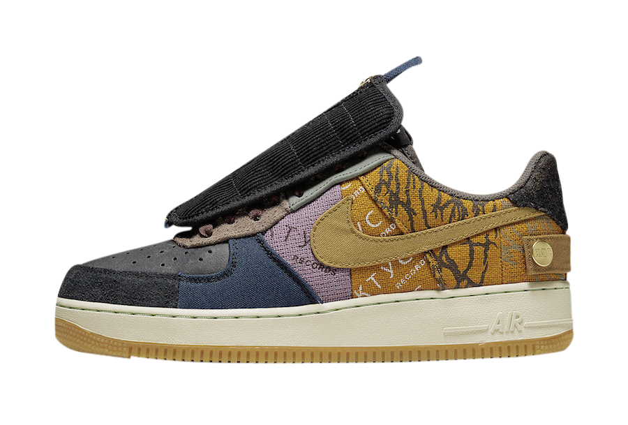 Travis Scott X Nike Air Force 1 Low Cactus Jack CN2405-900 Men's Size 7 - 12 US, Women's Size 5.5 - 10 US