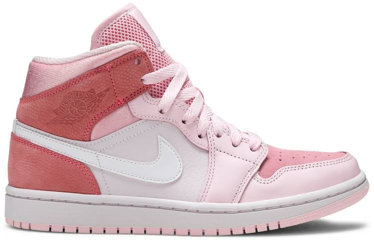 Wmns Air Jordan 1 Mid "Digital Pink";