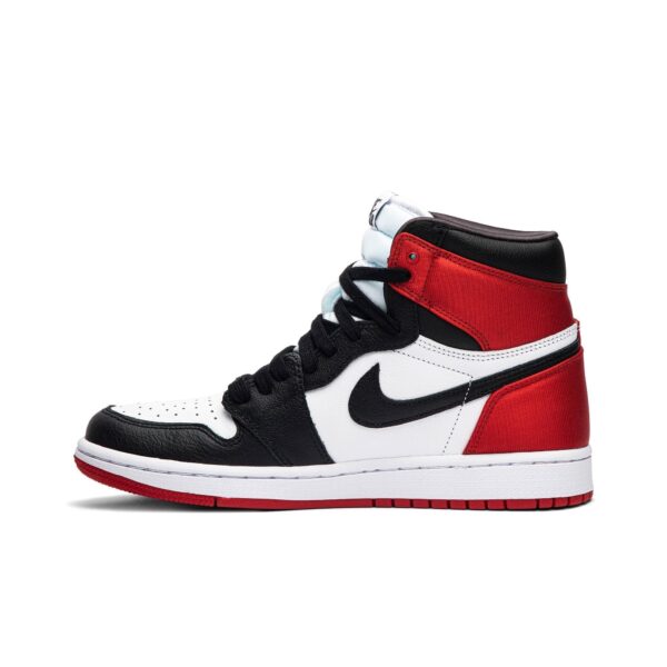Wmns Air Jordan 1 Retro High Satin Black Toe CD0461-016 - Image 3