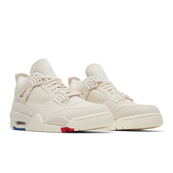 Wmns Air Jordan 4 Retro Blank Canvas DQ4909-100 - Image 8
