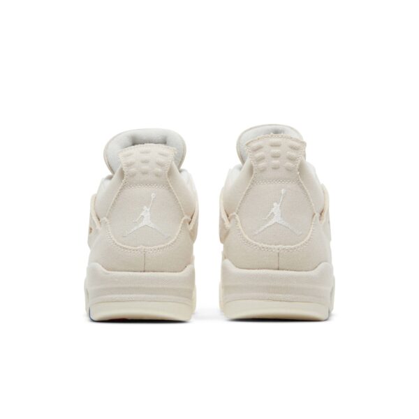 Wmns Air Jordan 4 Retro 'Blank Canvas' DQ4909-100 - Image 6