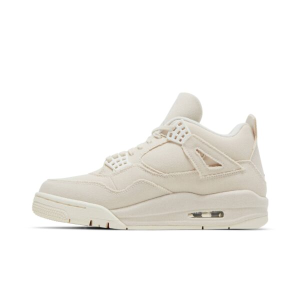 Wmns Air Jordan 4 Retro Blank Canvas DQ4909-100 - Image 3