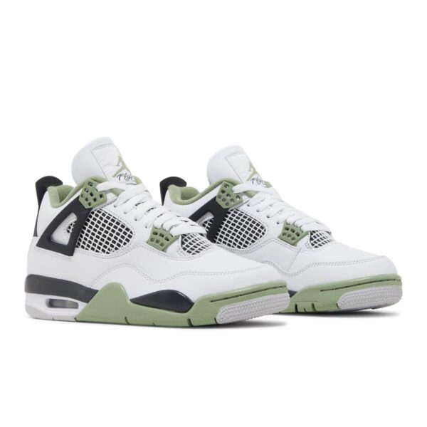 Wmns Air Jordan 4 Retro Seafoam AQ9129-103 - Image 8