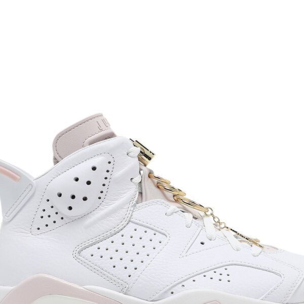Wmns Air Jordan 6 Retro 'Gold Hoops' DH9696-100 - Image 2