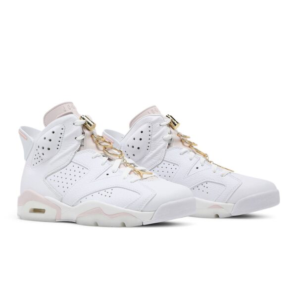 Wmns Air Jordan 6 Retro 'Gold Hoops' DH9696-100 - Image 8